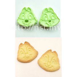 Japan Import Chip & Dale Cookies/mooncake Mould - Click Image to Close